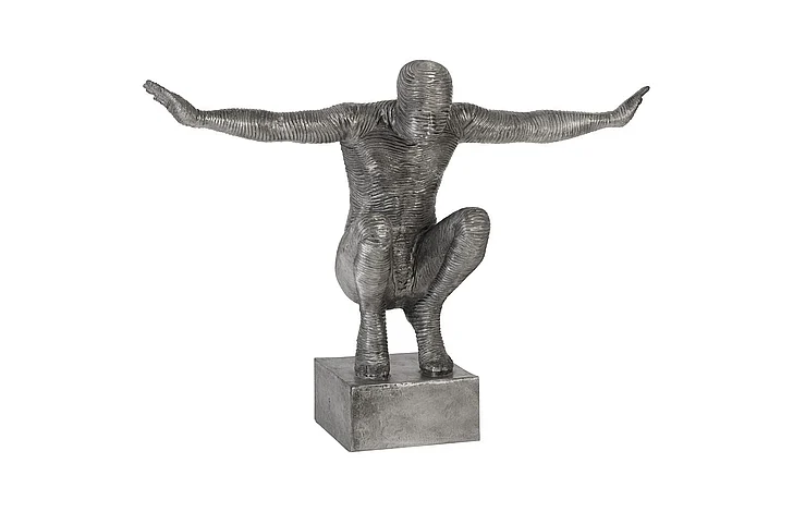 Phillips Collection Outstretched Arms Sculpture in Aluminum ID96056