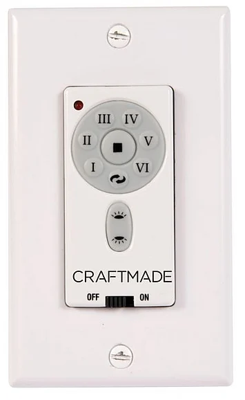 Craftmade 6 Speed IDC Wall Control IDC-Wall