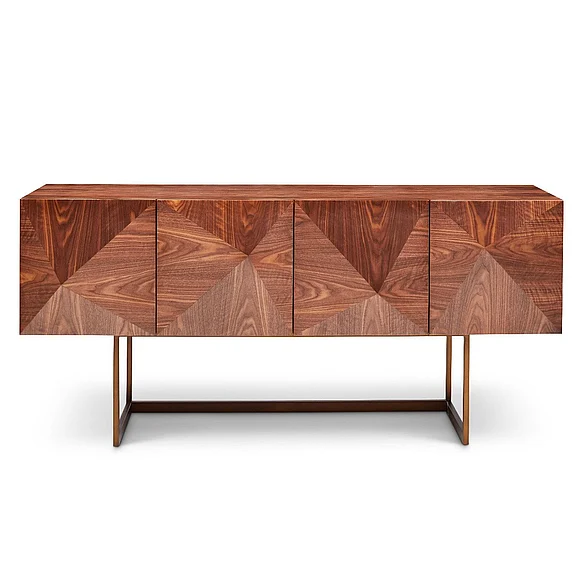 Urbia IE Series Cube Buffet - Walnut IE-CUBE-BUF