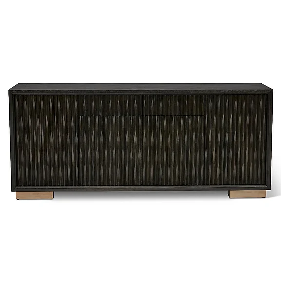 Urbia IE Series Madison Buffet - Charcoal - Gold Base IE-MADISON-BUF