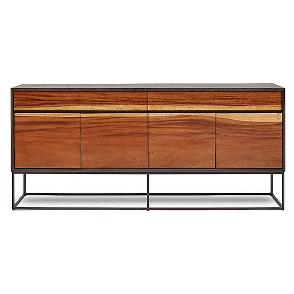 Urbia IE Series Yoga Buffet - Suar - Black Base IE-YOGA-BUF