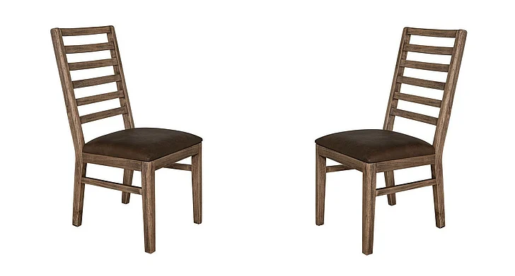 IFD Balam Chair Brown (Set of 2) IFD4221CHR