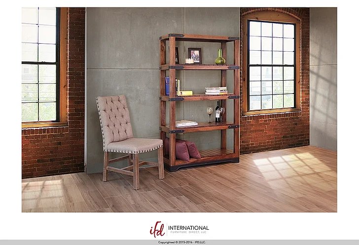 IFD Parota 70" Bookcase IFD866BKCS-70