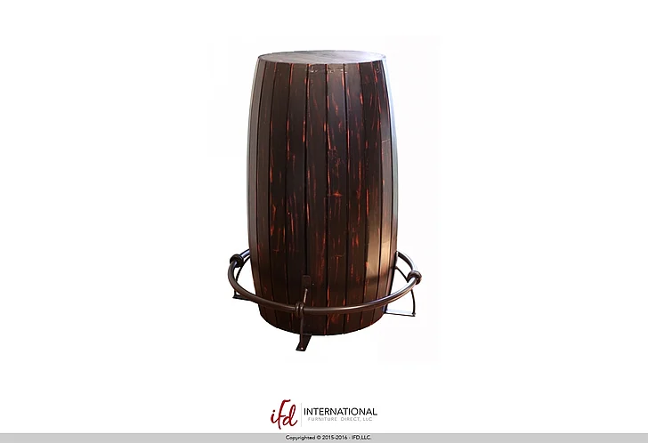 IFD Antique Bistro Base in Black IFD967BISTRO-B