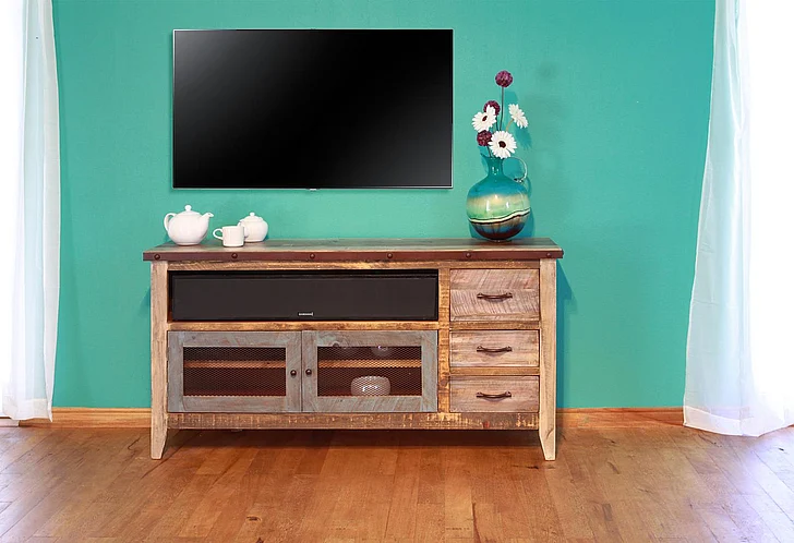 IFD Antique 62" TV Stand IFD967STAND