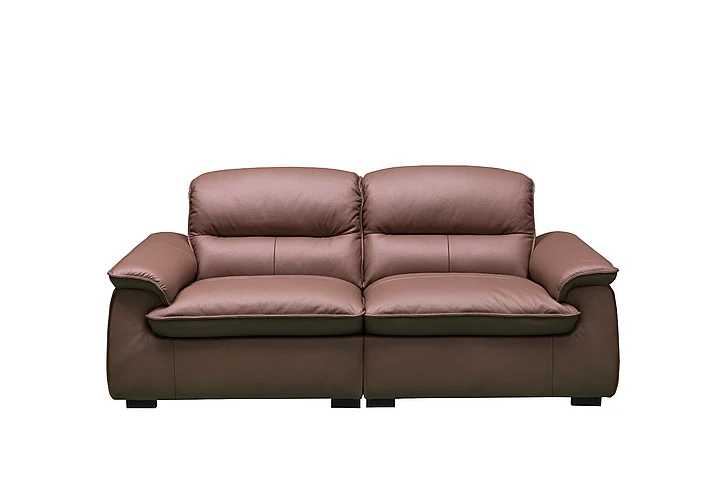 Klaussner Skyline Stationary Loveseat in R57-P Brown