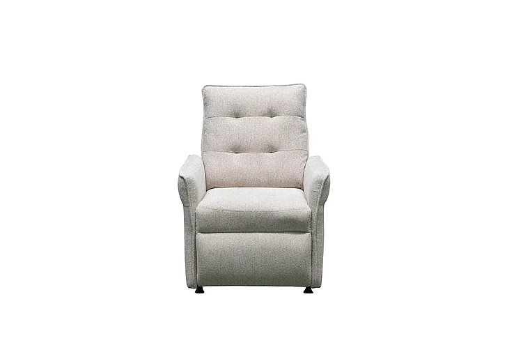 Klaussner Skyline Power Recliner in Sahara 120