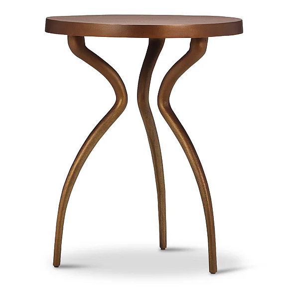Urbia Elements Sarp - End Table - Antique Brass IJ-SARP-ET-AB