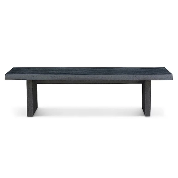 Urbia Brooks Bench - 78" - Ebonized Frame IL-BRO-BENCH-078BK