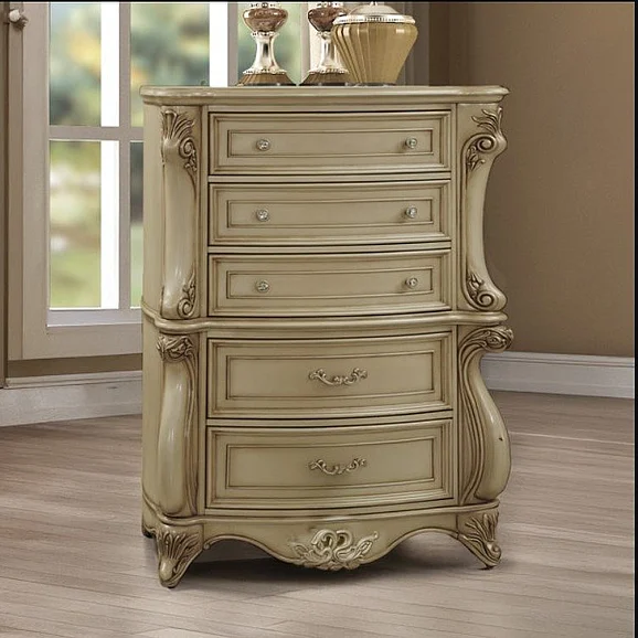 New Classic Furniture Monique 5 Drawer Chest in Pearl B992-070 PROMO