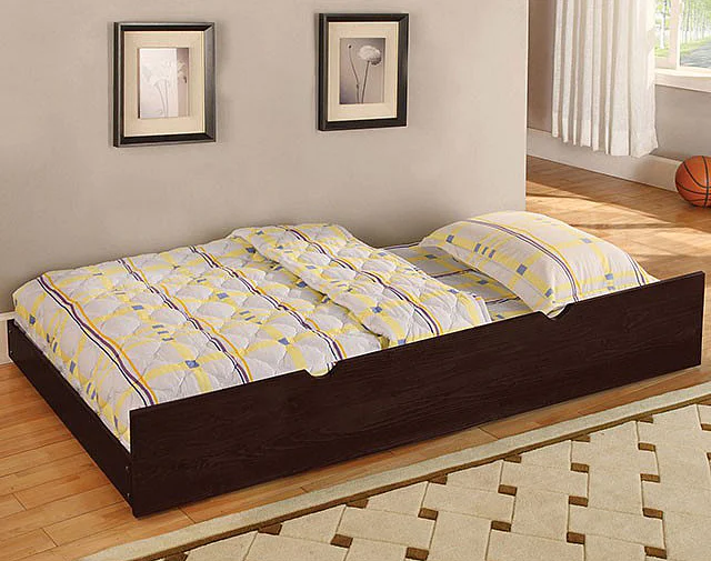 Furniture of America Cameron Trundle in Dark Walnut CM-TR452-EXP