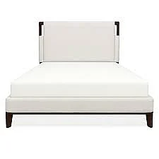 Riverside Delia King Uph Bed in Nouveau Walnut 43480;43481;43472