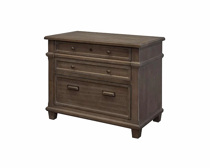 Martin Furniture Carson Lateral File in Antique IMCA450