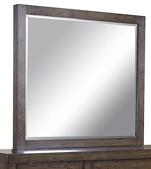 Aspenhome Modern Loft Mirror in Greystone IML-463-GRY