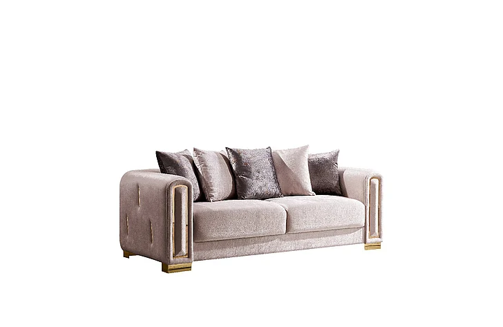 Galaxy Home Impreza Sofa in Cream 601955550581