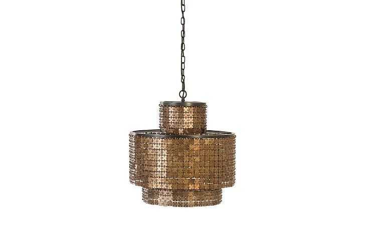 Phillips Collection Armor Chandelier in Brass IN97488