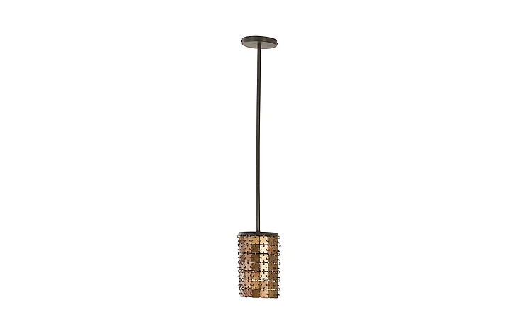 Phillips Collection Armor Pendant in Brass IN97489