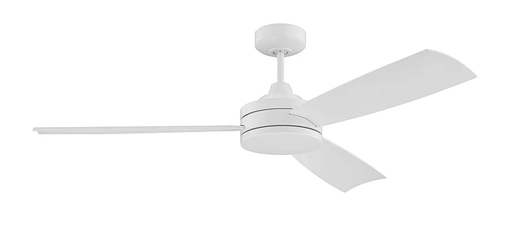 Craftmade 54" Inspo Indoor/Outdoor (Damp) in White w/ White Blades INS54W3