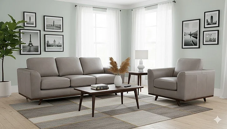 Luke Home Iris 2pc Living Room Set (CUSTOM 12-14 WEEKS)