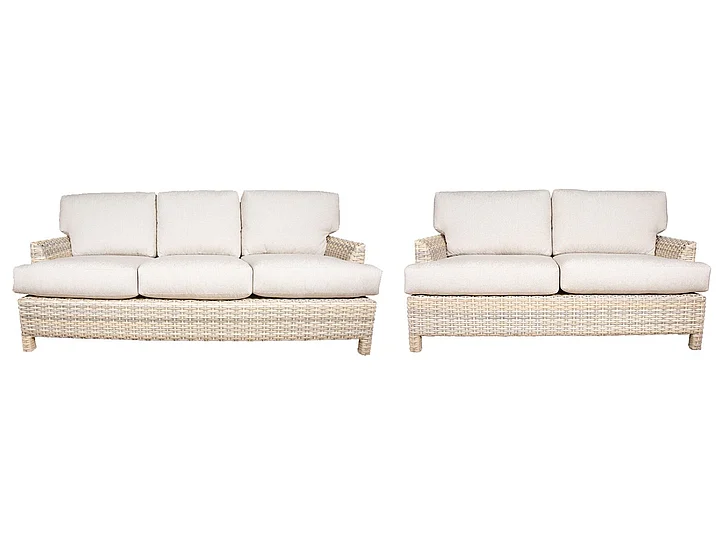 BeachCraft Furniture Islamorada Outdoor 2pc Living Room Set