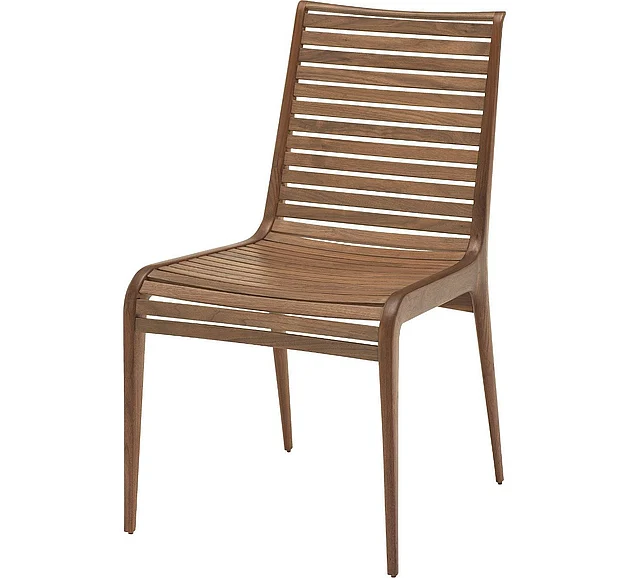 Baker McGuire Slatted Walnut Chair MCM411