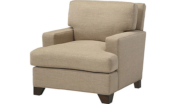 Baker Originals Track Arm Lounge Chair BA6923C