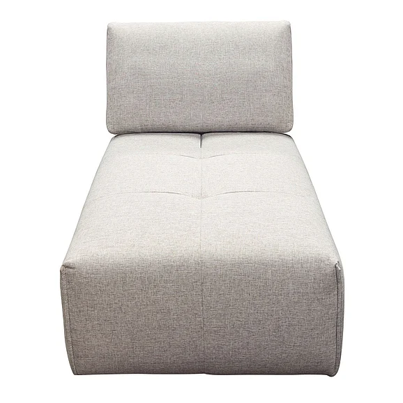 Diamond Sofa Jazz Chaise in Light Brown Fabric JAZZCALB