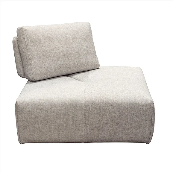Diamond Sofa Jazz Square Corner in Light Brown Fabric JAZZSCLB