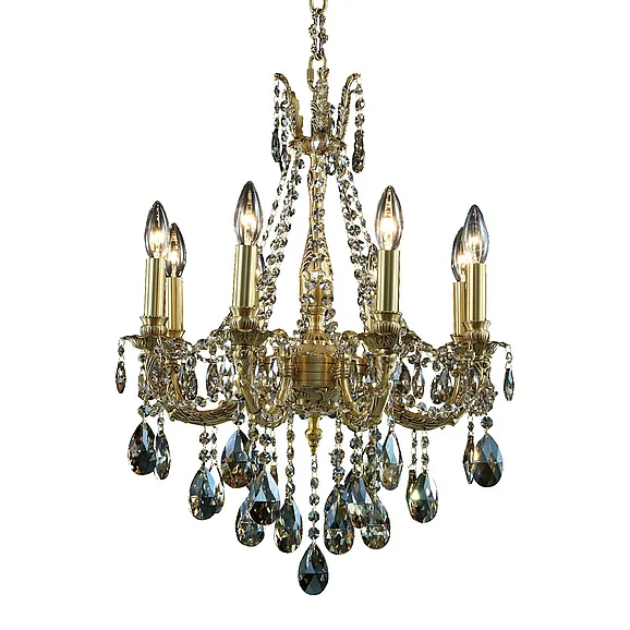Bethel Antique Gold Frame Chandelier JD09