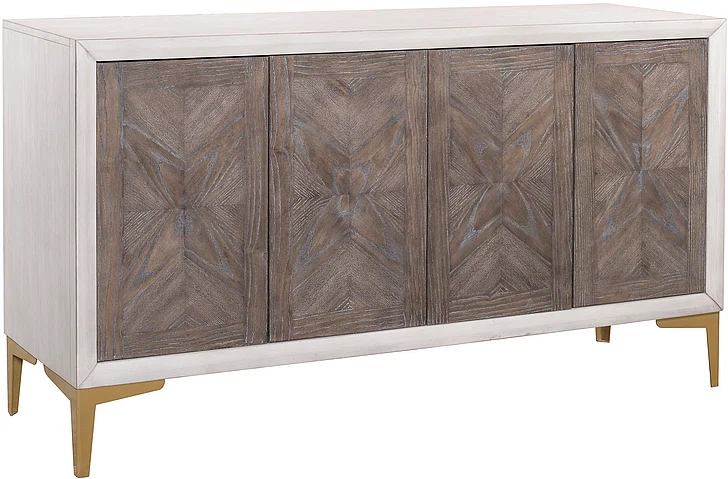 Cottage Creek Accents Jefferson Cabinet in Rustic Brown 8068-0970