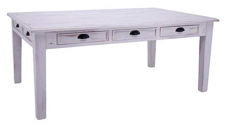 Split Nickel Joanna Table MJ155T Nero White | J245
