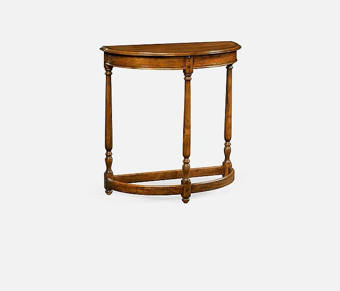 Jonathan Charles Demilune Console Table 491162-CFW