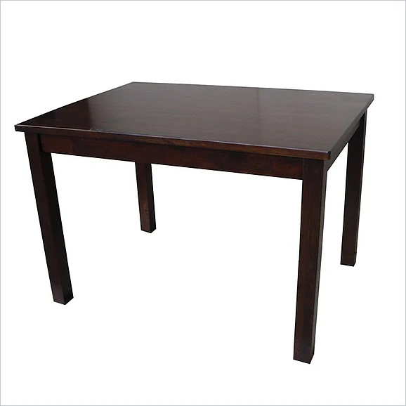 John Thomas Furniture Home Accents Juvenile Table in Rich Mocha JT15-2532