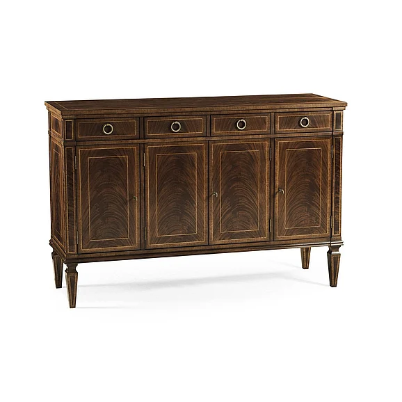 Jonathan Charles Buckingham Sideboard in Medium Antique Mahogany 494842-MAH