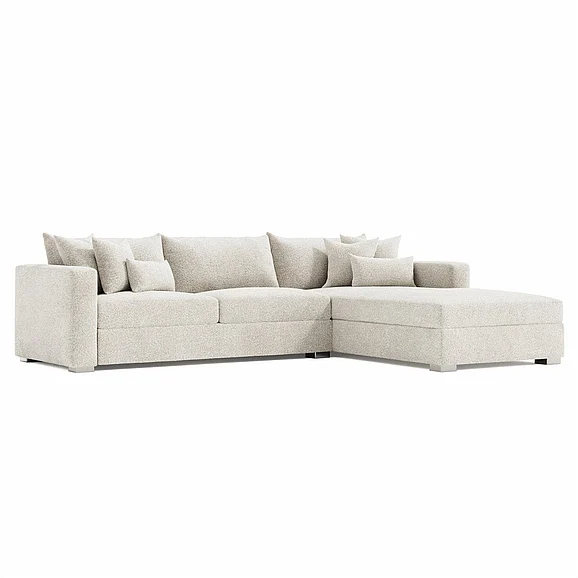 Bernhardt Interiors Helena 2Pc Sectional Sofa (LAF Loveseat) CUSTOM ITEM