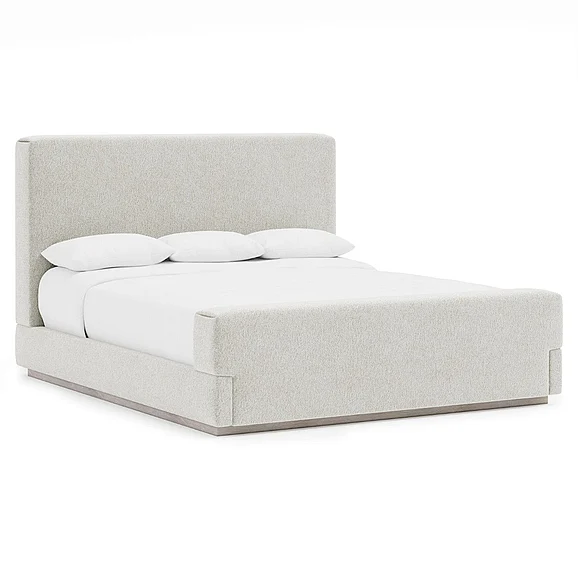 Bernhardt Tempo California King Panel Bed (Custom Fabric)