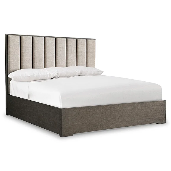 Bernhardt Omeir King Panel Bed in Zeno
