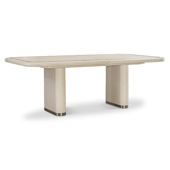 Bernhardt Brigitte Dining Table in Ecru