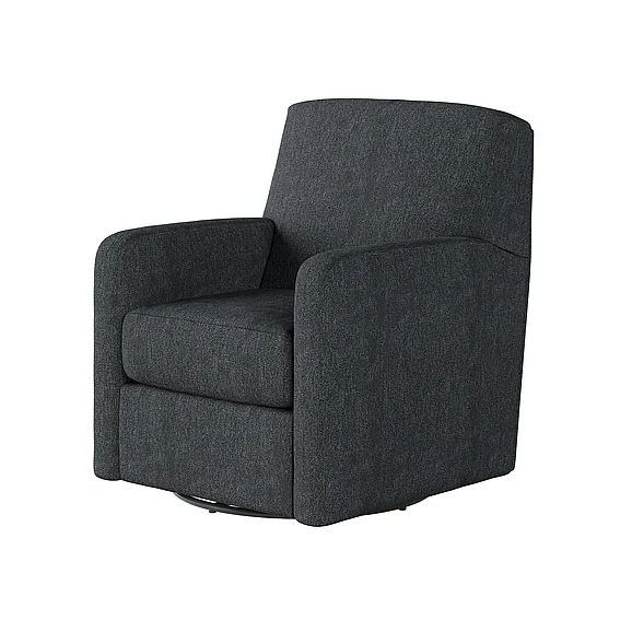Southern Motion Flash Dance Swivel Glider in Coal 101 286-14