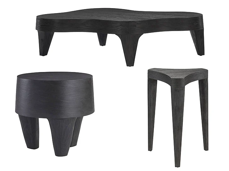 Bernhardt Katana 3pc Occasional Living Room Set
