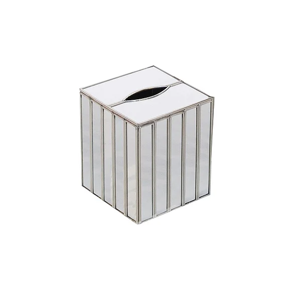 Worlds Away Kleenex Facet Mirror KBFAC