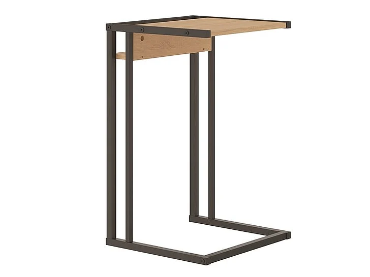 Casabianca Home Noa C End Table in Birch Melamine KD-B150BIR