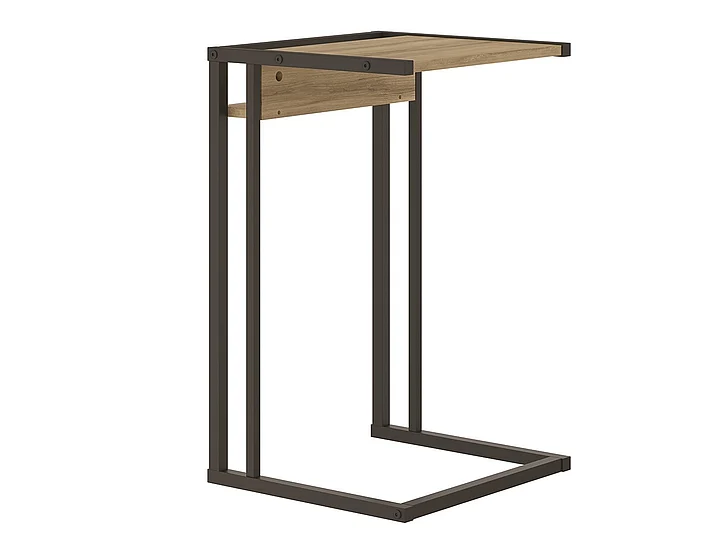 Casabianca Home Noa C End Table in Oak Melamine KD-B150OK