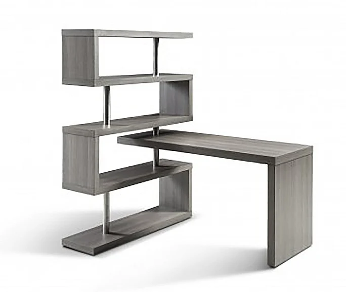 J&M KD002 Office Desk in Grey 179161-GR PROMO