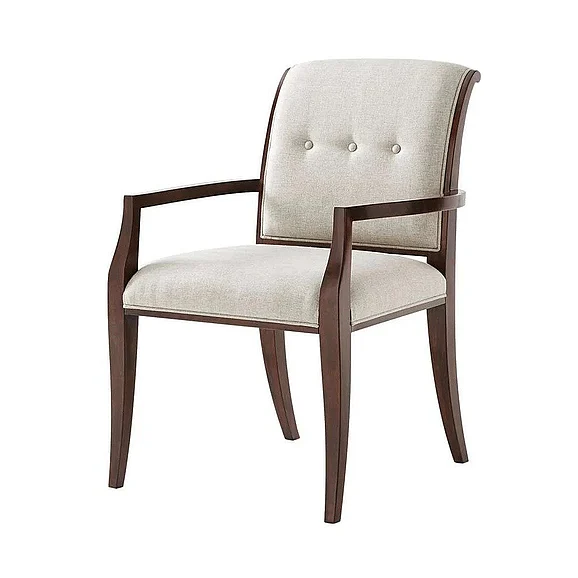 Theodore Alexander Keno Bros Snappy Armchair KENO4109.1AJM CLOSEOUT