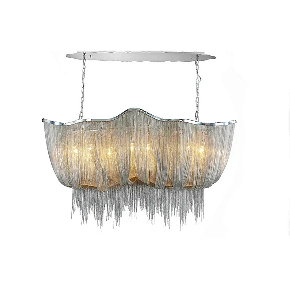 Bethel Chrome Metal Frame Chandelier KH0153C