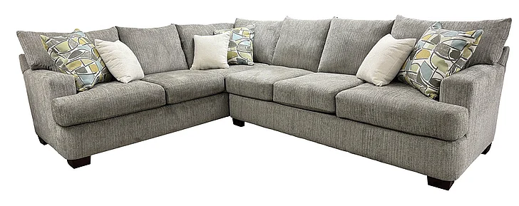 Luke Home Kinston 2pc Sectional Living Room Set (Custom 4-6 Weeks)