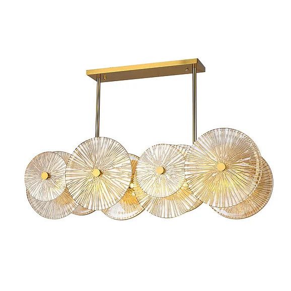 Bethel Brass Frame Chandelier KM01C39BR