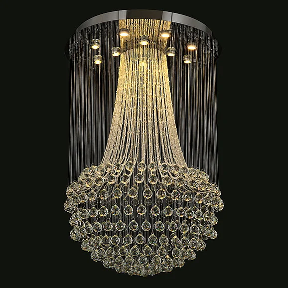 Bethel Chrome Flushed Chandelier KM07C31CH