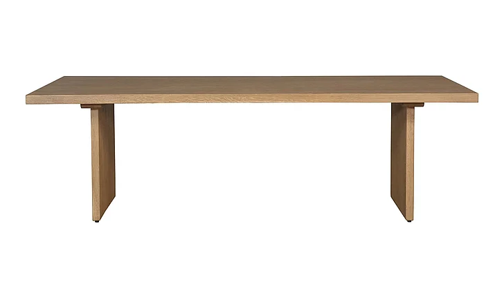 Moe's Home Collection Koshi Dining Table in Sandblasted Amber Oak QM-1004-29-0 CLOSEOUT